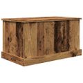 vidaXL Úložné boxy staré drevo 70x40x38 cm kompozitné drevo