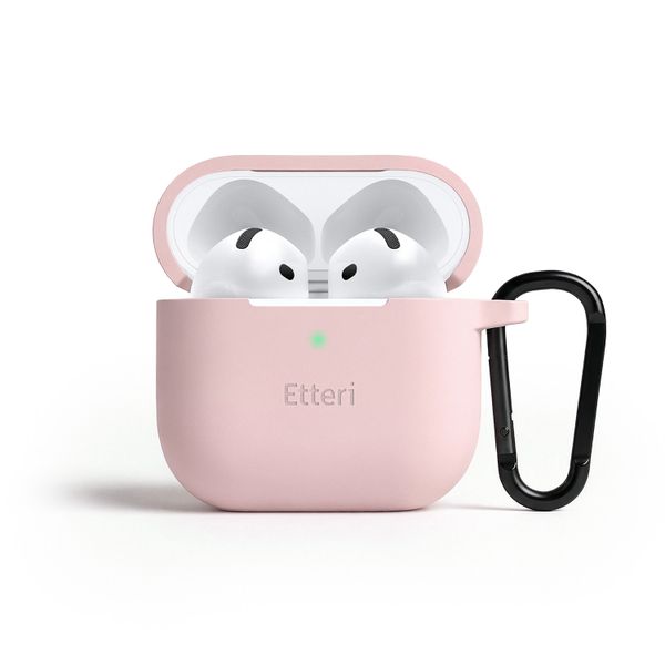 Etteri silikónové puzdro pre AirPods 4 svetloružové