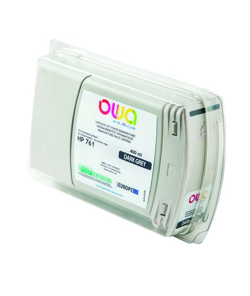 OWA Armor ink-jet kompatibilný s HP DJ T7100 dark grey, 400ml, kom.s CM996A