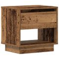 vidaXL Nočný stolík 2 ks Staré drevo 45 x 34 x 44 cm Kompozitné drevo