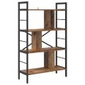 vidaXL Regál na knihy 7 úrovní 75 x 30 x 123,5 cm Kompozitné drevo