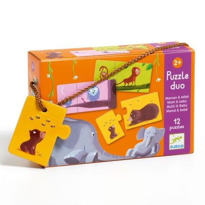 Puzzle Duo Mama a mláďatko
