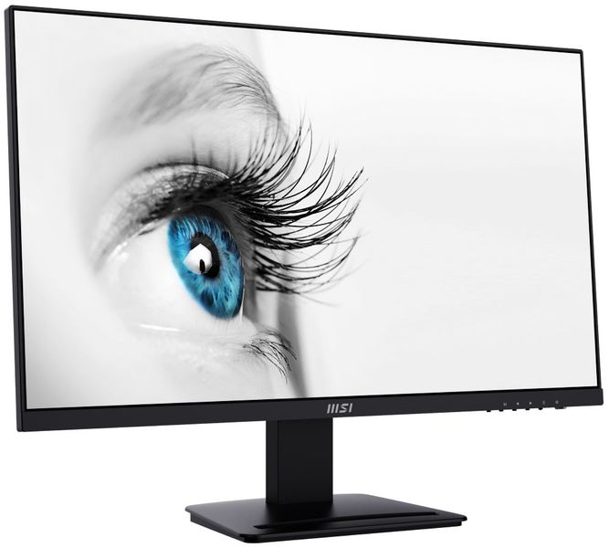 MSI PRO MP273A/ 27"/ IPS/ 1920x1080/ 1ms/ 100Hz/ 1000:1/ 250cd/m2 / HDMI/ DP/ VGA/ VESA/ černý LED monitor, 27", IPS, 1920×1080, 16:9, 100Hz, 1ms, 1000:1, 250cd/m2, HDMI, DisplayPort, VGA, VESA, repro, en. tr. E, cerný