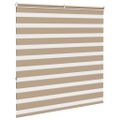 vidaXL Zebra roleta 140x150 cm šírka látky 135,9 cm polyester