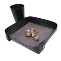 Kožený Dice Tray s runami - Zaklínač RPG