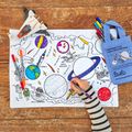 Prestieranie na vyfarbenie Space explorer Vymaľuj a oper