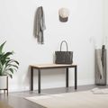 vidaXL lavička Prírodná 80 x 35 x 45 cm Masívne borovicové drevo