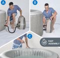 AVENLI NICE jacuzzi SILVER-nafukovacia vírivka pre 6 osôb AVENLI NICE jacuzzi SILVER - nafukovací vírivka pre 6 osob