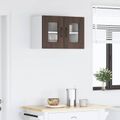 vidaXL Dvierka na umývačku Kalmar Hnedý dub 60 x 31 x 40 cm