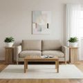 vidaXL Stojan na rastliny 2 ks Dub sonoma 30,5 x 30 x 43 cm