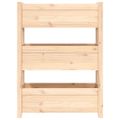 vidaXL Kvetináč 77x25x104,5 cm borovicový masív