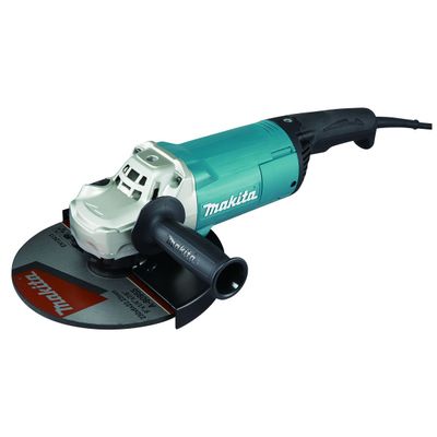 Makita uhlová brúzka s elektronikou a SJS 230 mm, 2200 W