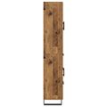 vidaXL Highboard 2 ks Staré drevo 69,5 x 34 x 180 cm