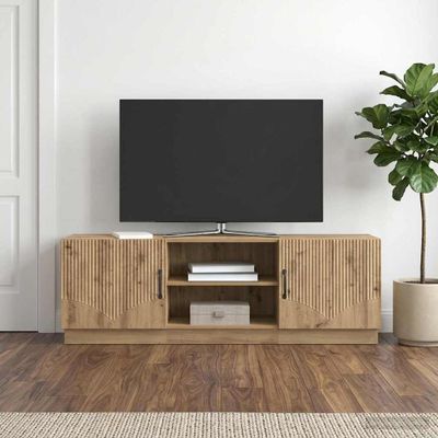 vidaXL TV skrinka 150 x 31 x 47 cm Dub artisan Kompozitné drevo