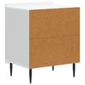 vidaXL Nočný stolík 2 ks Biela 43 x 34,5 x 52 cm Kompozitné drevo