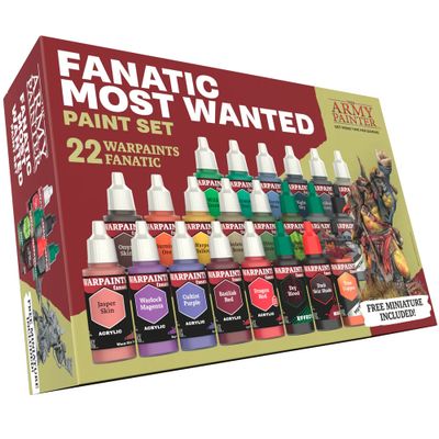 Army Painter: Warpaints Fanatic - Most Wanted Set