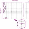 vidaXL Pastiersky plot Strieborná