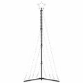 vidaXL LED vianočný stromček 339 LED teplá biela 182 cm