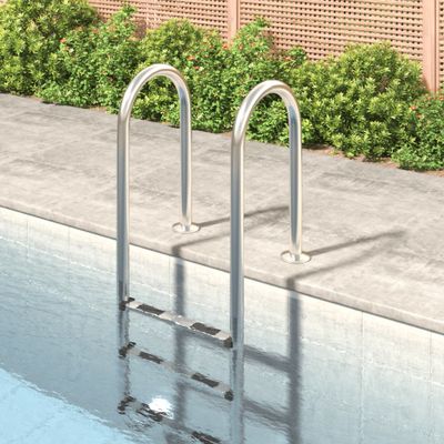 vidaXL Bazénový rebrík 54x38x158 cm 304 nehrdzavejúca oceľ