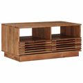 vidaXL Ručne vyrobený konferenčný stôl Teak hnedá 85 x 45,5 x 40 cm