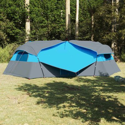 vidaXL Vnútorný stan so strechou Modrá 520 x 520 x 190 cm taft