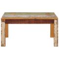 vidaXL Konferenčný stolík 80x80x40 cm masívne recyklované drevo