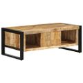vidaXL konferenčný stolík 90x50x36 cm masívne hrubé drevo mango