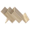vidaXL Regál na časopisy Sonoma dub 90 x 53 x 28,5 cm Kompozitné drevo