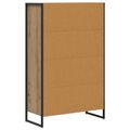 vidaXL Knižnica 68 x 30 x 108.5 cm Kompozitné drevo Remeselnícky dub