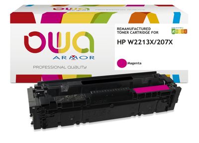 OWA Armor toner kompatibilný s HP W2213X, 2450 str., červená/magenta
