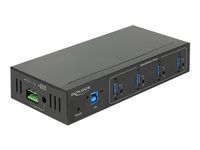 Rozbočovač - 4 x SuperSpeed USB 3.0 - na stenu - DC napájanie
