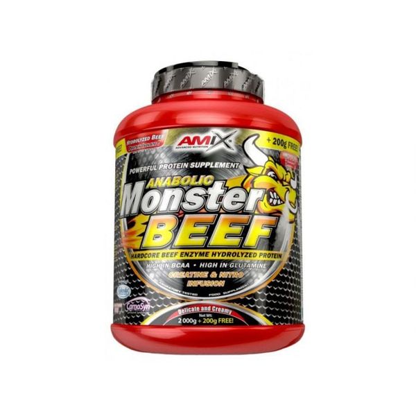 Anabolický Monster Beef - Amix, čokoláda, 1000 g