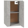vidaXL Nástenné TV skrinky 2 ks betónovo-sivé 40x34,5x60 cm