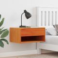 vidaXL Nočný stolík 2 ks Včelí hnedý 50 x 32,5 x 24 cm