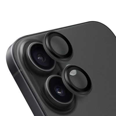 OBAL:ME Ochrana šošoviek pre Apple iPhone 16/16 Plus Black