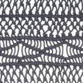vidaXL Záclona macrame antracitová 140x240 cm bavlna