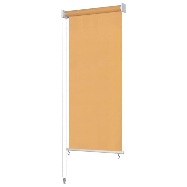 vidaXL Vonkajšia zatemňovacia roleta 60x140 cm béžová