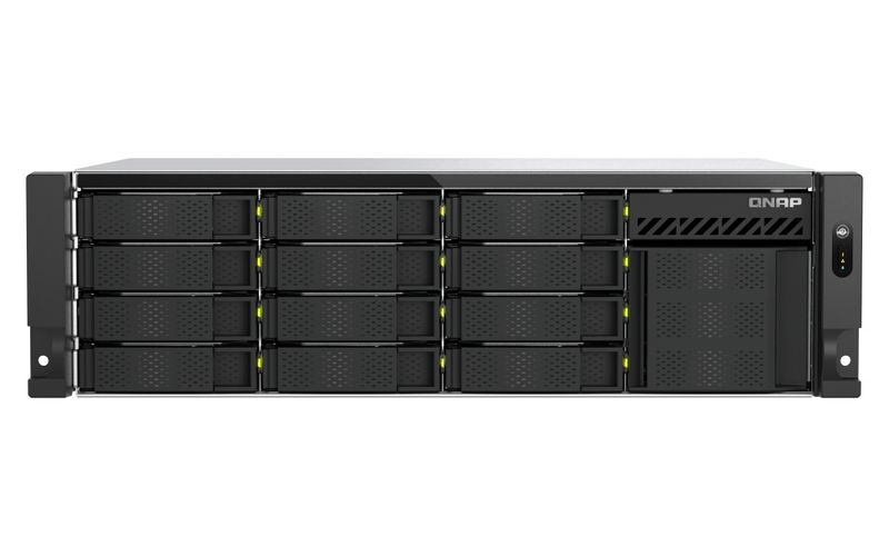 QNAP TS-h1655XeU-RP-8G (8core 2,8GHz, 8GB RAM, 12x SATA + 4x E1.S/M.2, 2x PCIe, 2x 2,5GbE, 1x 10GbE)