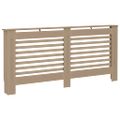 vidaXL Kryt na radiátor 172x19x81,5 cm, MDF