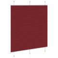 vidaXL plisovaná roleta Bordeaux červená 115x150 cm Šírka látky