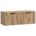 vidaXL Nástenná TV skrinka 78,5 x 31 x 30 cm Dub artisan