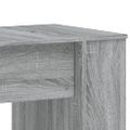 vidaXL Stôl sivý dub sonoma 140x50x75 cm kompozitné drevo