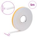 vidaXL Samolepiaca penová páska 10 ks Biela 20mm x 5m CR Pena