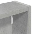 vidaXL Kúpeľňová nástenná skriňa Betónovo Sivá 20 x 10 x 50 cm