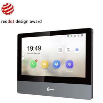 Hikvision 7" IP bytový dotykový monitor; PoE