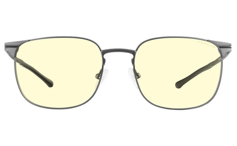 GUNNAR kancelárske/herné okuliare MONTEREY GUNMETAL jantárové sklá BLF 65 GUNNAR focus