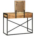 vidaXL Toaletný stolík Hnedá 100 x 40 x 120 cm Pevné akáciové drevo