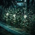 Záhradná dekoratívna solárna lampa púpava Gardlov 25477, sada 2ks