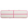 vidaXL Nafukovacia žinenka s pumpou 700x100x15 cm, PVC, ružová