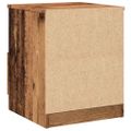 vidaXL Nočné stolíky 2 ks staré drevo 40x40x50 cm kompozitné drevo